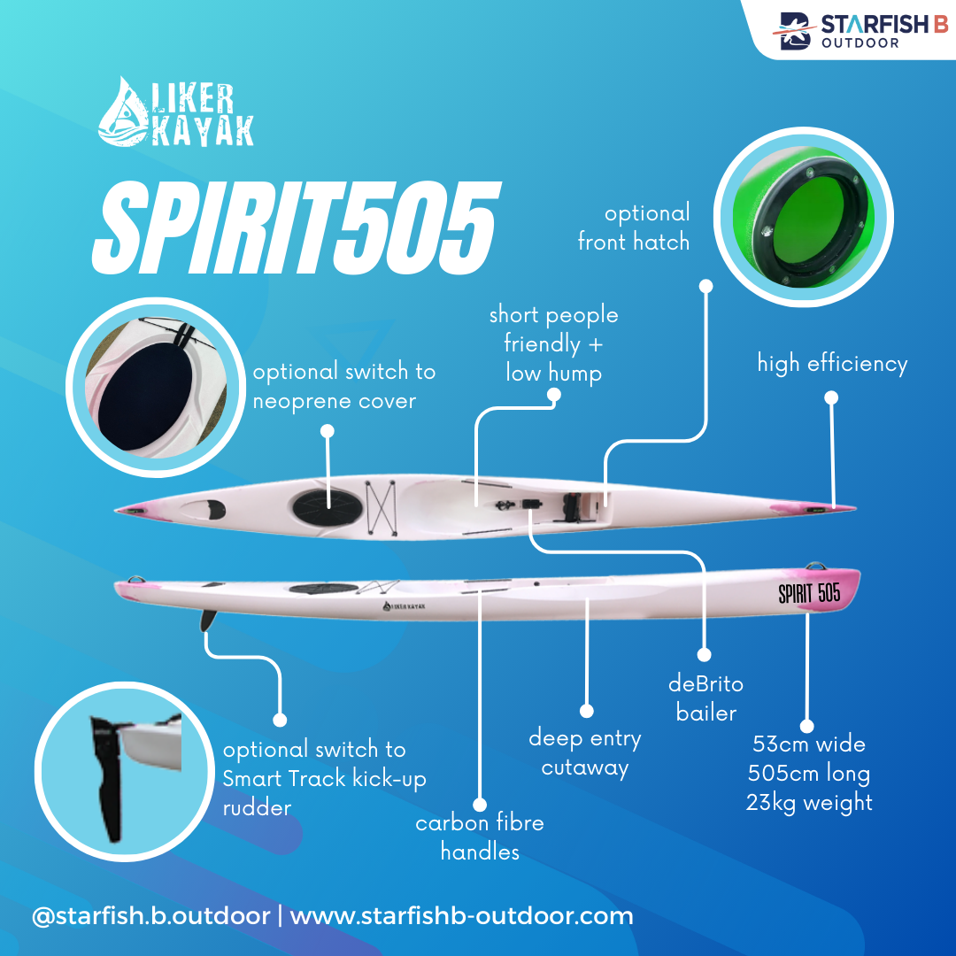LIKER KAYAK | Spirit505 | Single Surfski