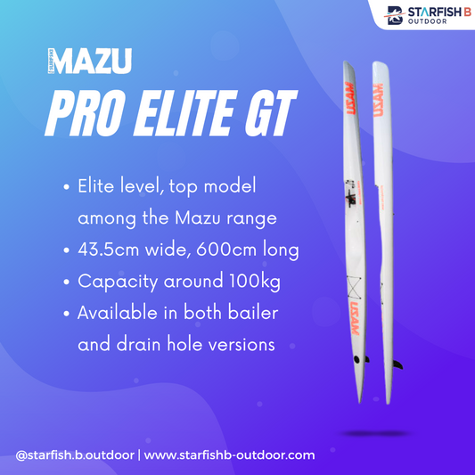 MAZU SURFSKI | Pro Elite | Single Surfski Made in Portugal (Pre-order)